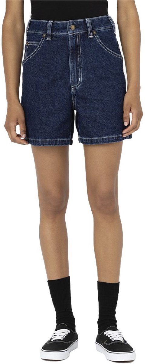 Dickies Korte Broek 24 Vrouw Blauw