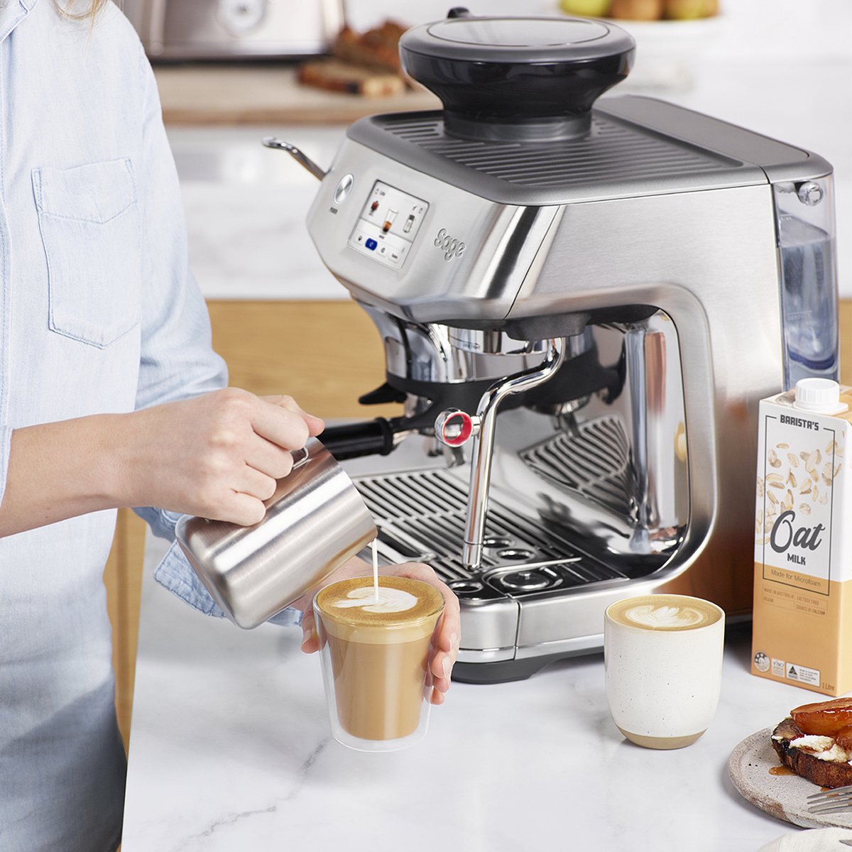 Sage the Barista Impress Touch Stainless Steel — afbeelding 5