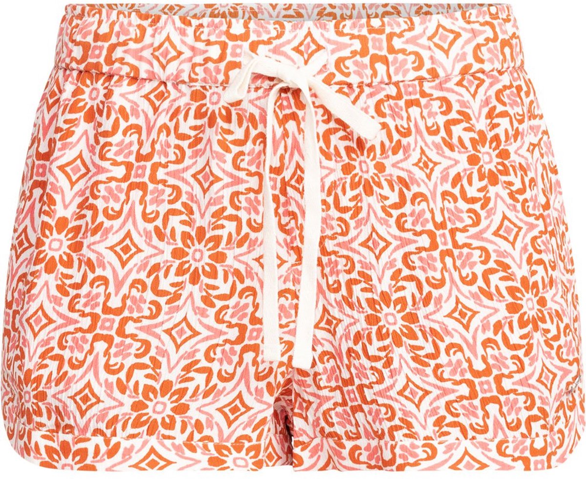 Roxy New Imp Lo Pt Korte Broek XS Vrouw Cloud Dancer / Pattern_2