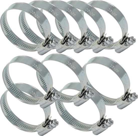 GEPCO 10-delige set 50 x 150 mm schroefklemmen klemmen