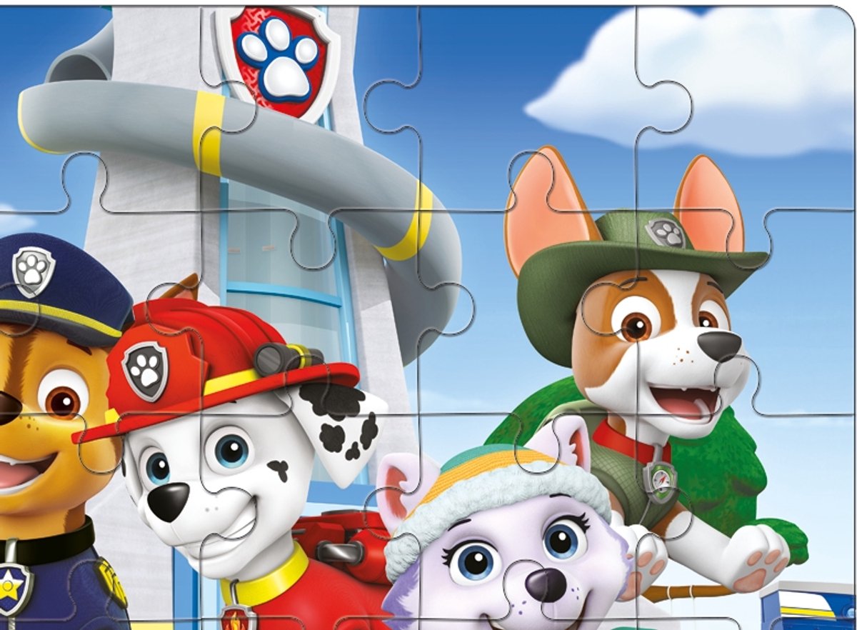 Tactic PAW Patrol Vloerpuzzel – Puzzel – Vanaf 3 jaar – 35 stukjes – 60x40 cm — afbeelding 3