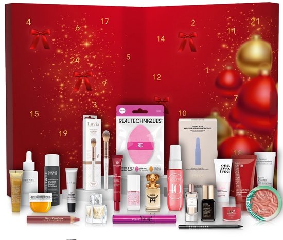 Douglas Exclusieve Beauty Highlights Adventskalender 2025 – Luxe Beauty Kalender met 24 Verzorgingsproducten, Make-up & Geuren van Topmerken – Kerstcadeau - Cadeau voor haar - Aftelkalender - Ter waarde van €400 – Limited Edition Kerstcadeau