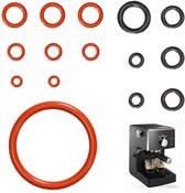 Onderhoudsset, afdichtingen, O-ring voor supportventiel uitloopstuk geschikt voor Philips Saeco Spidem Gaggia (set 1