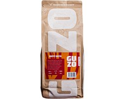 GUZO Coffee Happy Desta Filterkoffie 1000 gram 100% Arabica Medium Roast Gebrand en Verpakt in Ethiopië