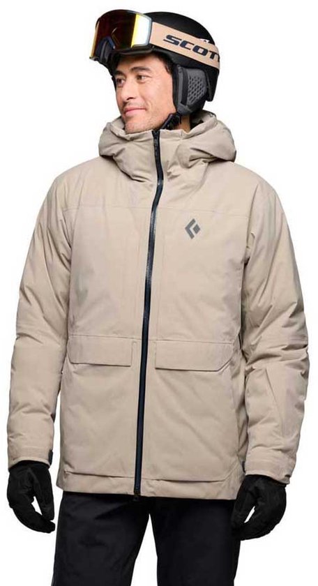 Parka isolée Black Diamond Factor Beige M Homme
