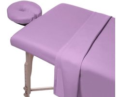 PromoHome Massagestoel Bekleding Set - 3-delige Microvezel Hoes voor Comfortabele Behandelingen