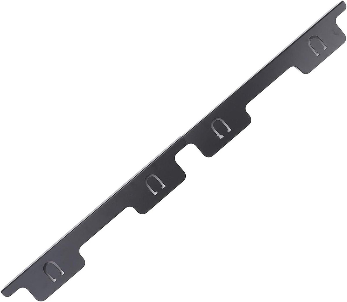 Allecto plus - Roestvrij Staal Stove Gap Covers, Uitbreidbare Lengte 13.8"-27.5" Stove Gap Guard, Hittebestendige Range Trim & Guard, Gemakkelijk Schoon te Maken