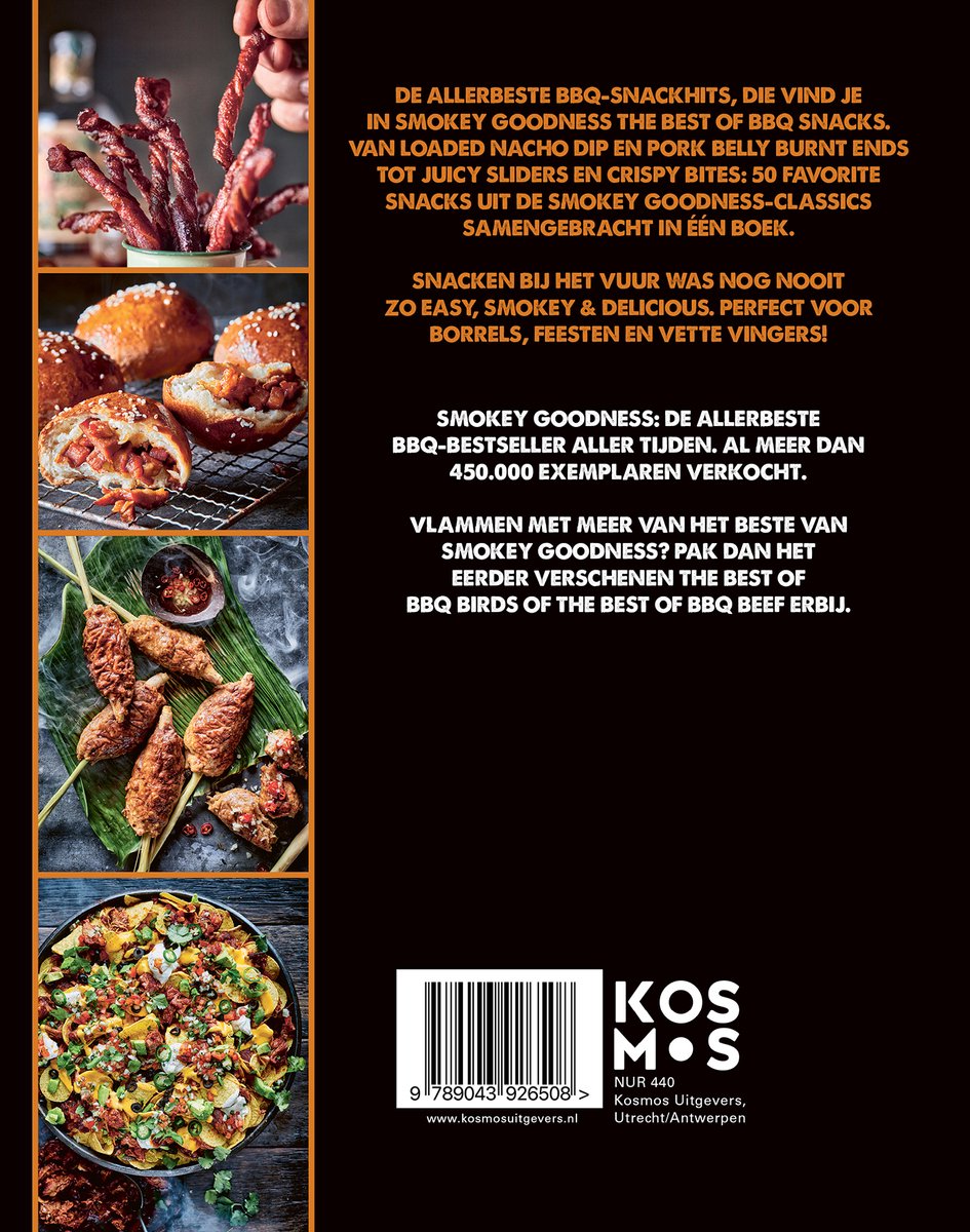 Smokey Goodness The Best of BBQ Snacks van Jord Althuizen — cadeau in Boeken - foto 2