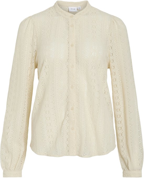 VILA - VICHIKKA LACE L/S SHIRT- NOOS - Dames - Blouses