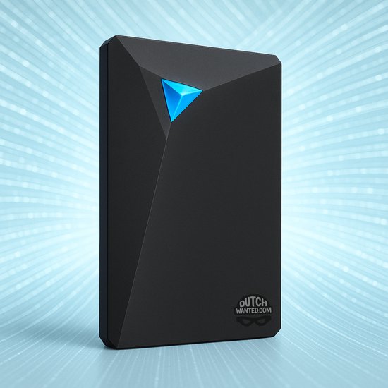 Dutch Wanted Space Draagbare Externe Harde Schijf - Snelle writing speed - 250GB aan Solide State Opslag - Plug and play - Portable storage - Opslag extern pc of laptop - USB 3.2 - Harde schijf expansion