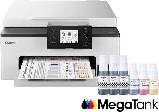 Canon MAXIFY MegaTank GX1050 – All-in-One Printer – Inktank printer – 2 gratis extra flessen zwarte inkt