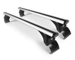 Dakdragers geschikt voor Peugeot E-208 vanaf 2019 glad dak - Aluminium - Hoog laadvermogen 100kg - Merk Farad