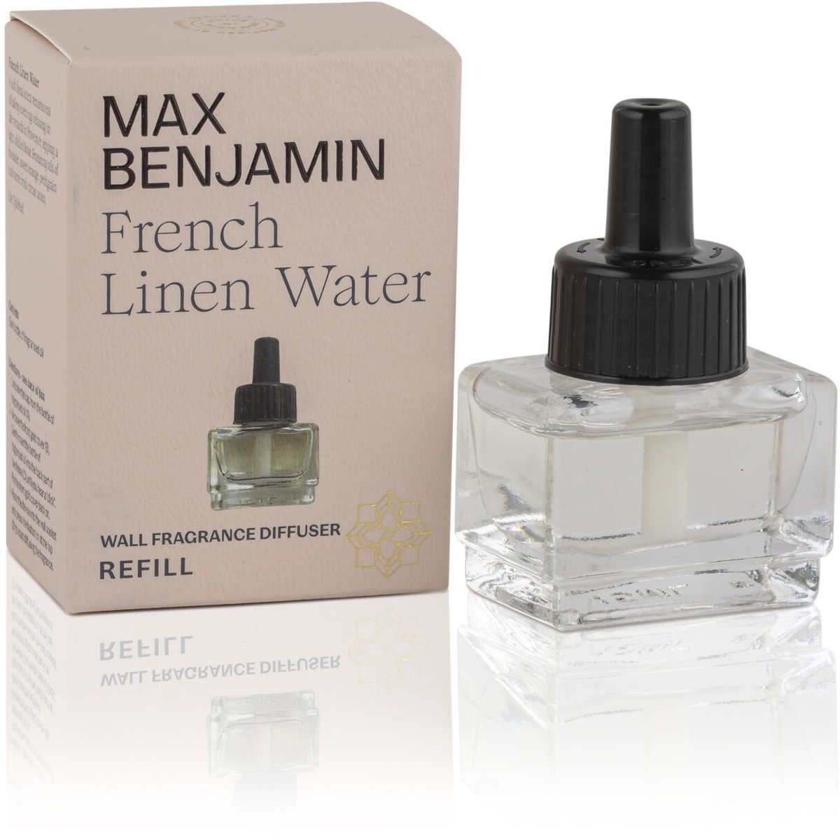 Max Benjamin - Elektrische Geurverspreider Navulling - French Linen Water