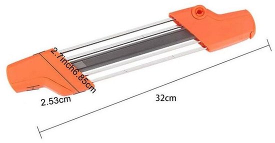 4,8 mm kettingzaag slijper 2-in-1 ketting slijper ketting slijpgereedschap handmatige kettingzaag slijper slijpen - Kettingslijper kettingzaag handbediend mini elektrische slijpkop vijl olieketting elektrische van Stihl — afbeelding 2