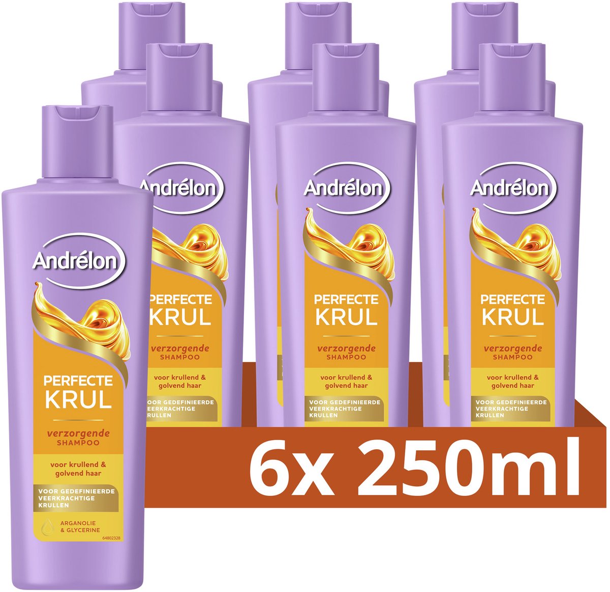 Andrélon - Shampoo - Perfecte Krul - 6 x 250 ml