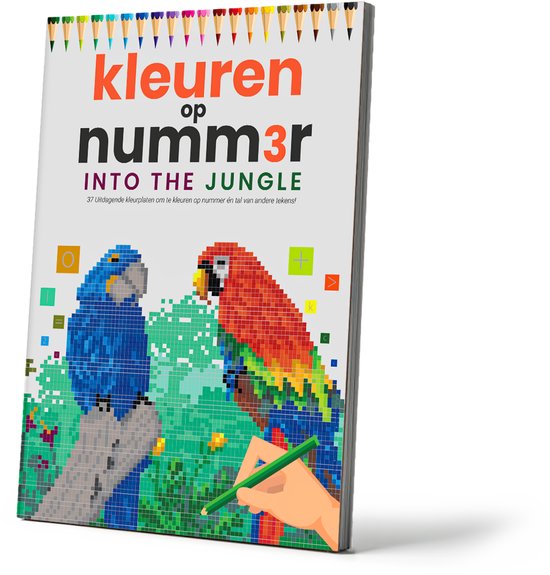 Diamond Hobbies Kleuren op Nummer voor Volwassenen - Into The Jungle - 8-75 jaar