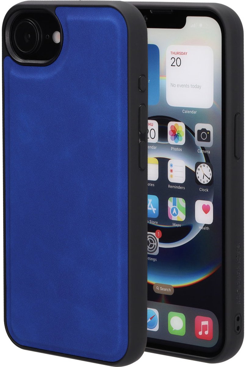 Mobiparts Classic Backcover geschikt voor Apple iPhone 17e/16e Sapphire - Blauw - MagSafe