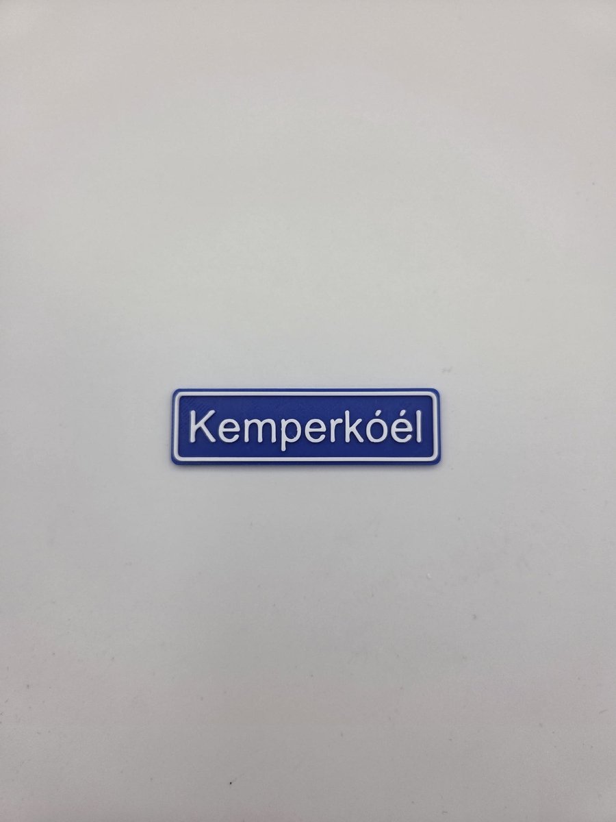3D plaatsnaam speldje Kemperkóél