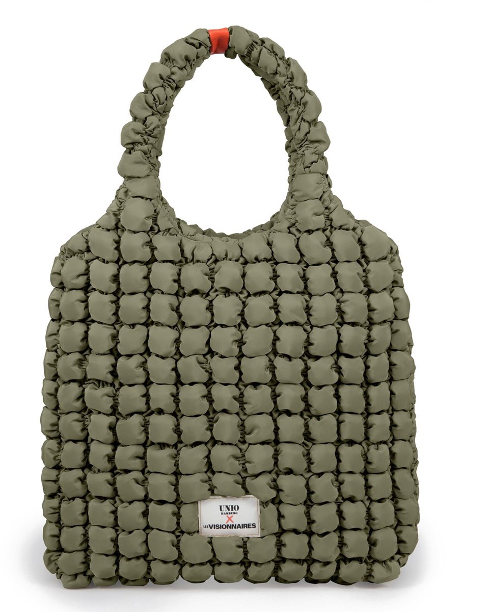 LES VISIONNAIRES Unio Shopper Shopper Tas 43 cm - 11 L - deep forest
