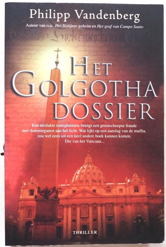 Het Golgotha dos - cover