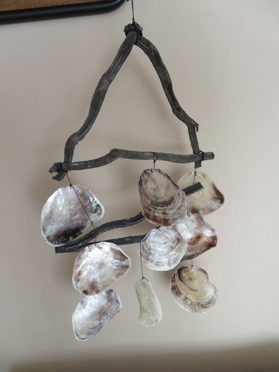 Liantes 2 layer - schelpenhanger - kust - strand - boho - interieur - decoratie