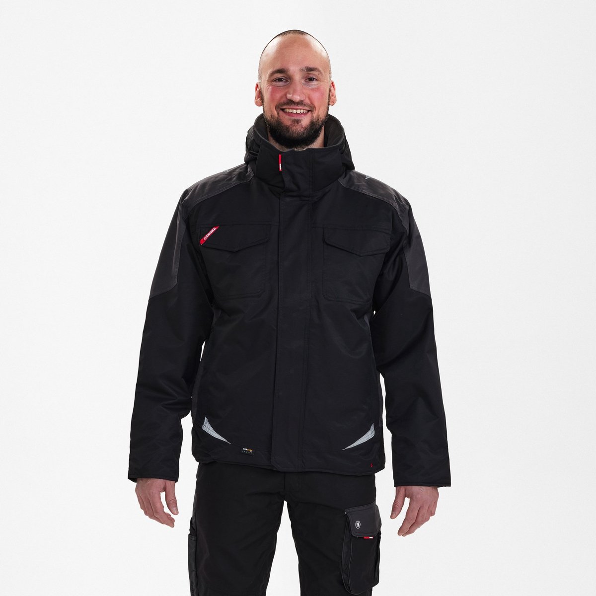 Engel Galaxy winterjack 1410-354 - Black / Anthracite Grey - 5XL