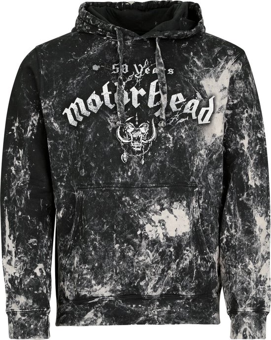 Pull à capuche Motörhead Cracked Bull pour homme - Noir - M