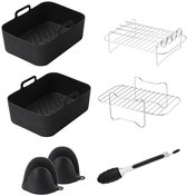 Heißluftfritteuse Zubehör für Cosori Turboblaze 6L/XXL 6,2L/5.5L,Air Fryer Ra Heißluftfritteuse Zubehör für Cosori Turboblaze 6L/XXL 6,2L/5.5L,Air Fryer Ra