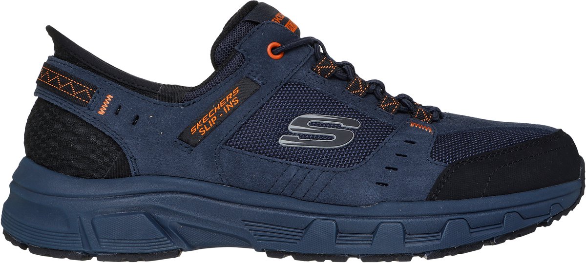 Skechers Oak Canyon Consistent Winne Heren Wandelschoenen Blauw