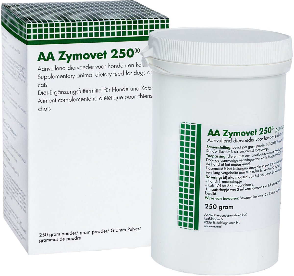 AA Zymovet Pancreaspoeder - 250 gram