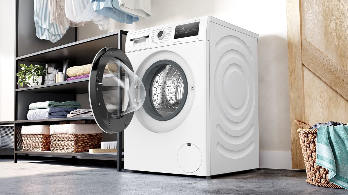 Bosch WAN2827TNL - Serie 4 - Wasmachine met stoom - 9 KG - 1400 rpm - Energielabel A - Iron Assist: vermindert kreukels tot 50% - Stil - Bespaar water met ActiveWater Plus - SpeedPerfect: tot 65% sneller wassen — afbeelding 7