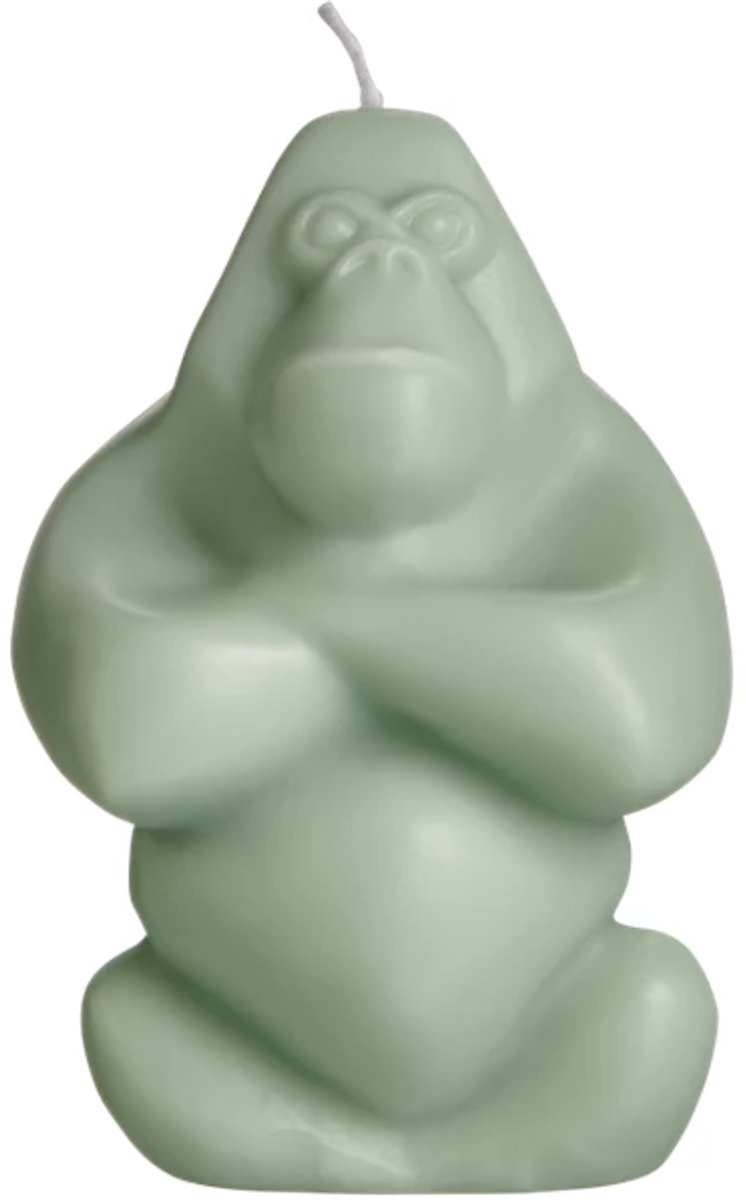 Kosta Boda Gabba Gabba gorilla kaars H11.5cm groen