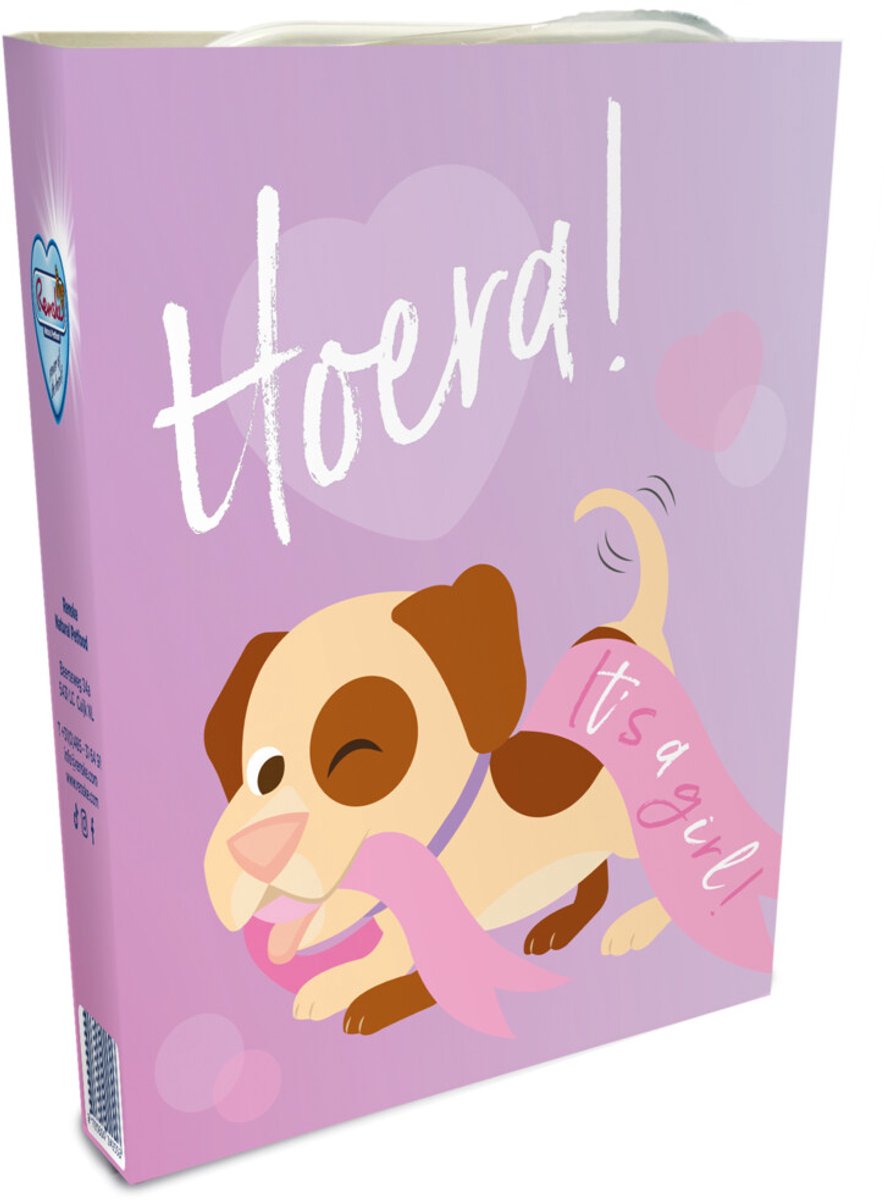 Renske Woef Gift It’s A Girl - 10 x - Voordeelverpakking