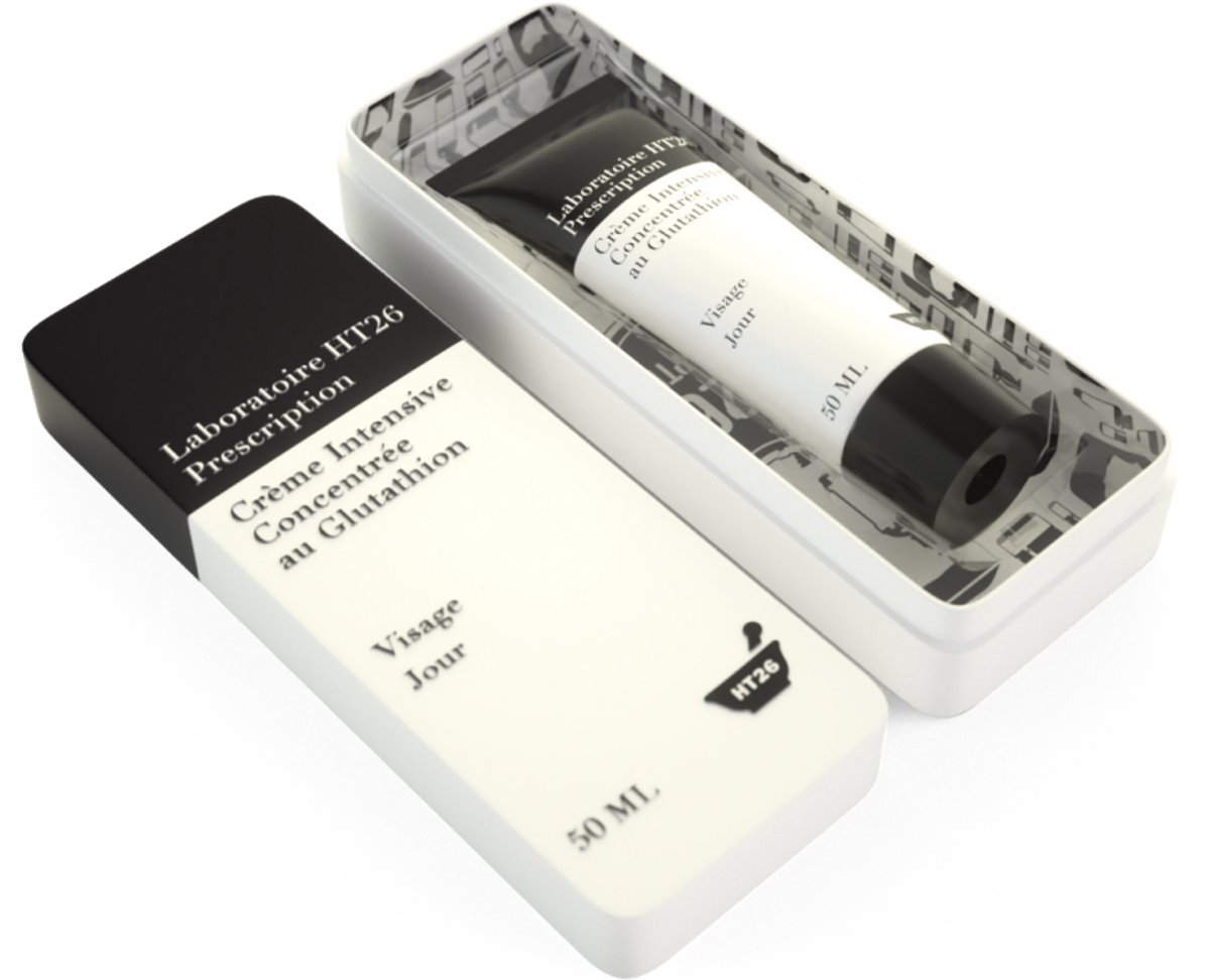 HT26 – 50ml Dagcrème met Glutathion – Verhelderende Crème voor Zwarte & Getinte Huid – Tegen Hyperpigmentatie – Hydrateert & Beschermt – Anti-Aging & Stralende Teint