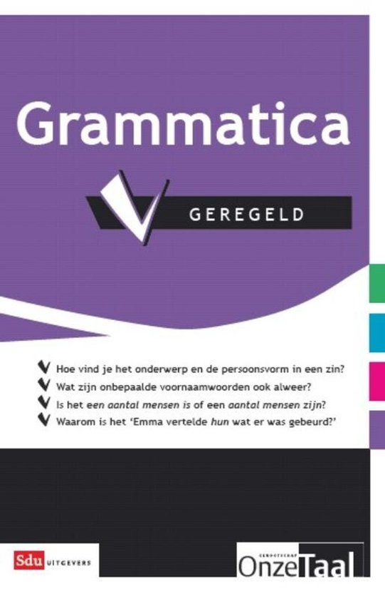 Grammatica geregeld - cover
