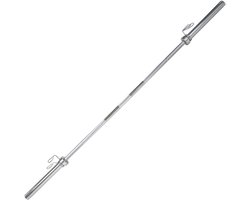 Tunturi Olympische Powerstang - Halterstang - 220 cm - Ø 50 mm - Incl. gratis fitness app