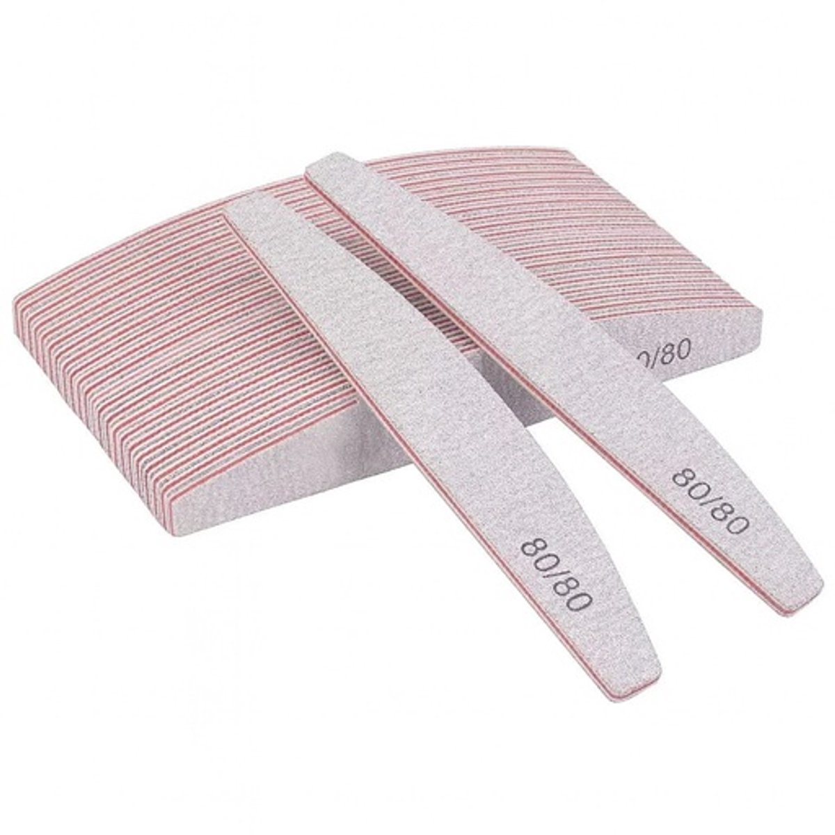 Goodbitz® - Nagelvijlen - 10 stuks - 80 grit - Nagelvijl 80/80 - Nagelvijl - Vijlen - Vijlen nagels - Vijlenset - Vijl nagel - Vijlen nagels 80/80