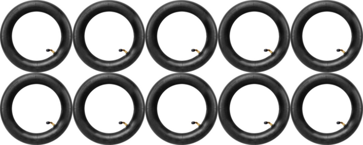10 STUKS / 10 PIECES Binnenband met ventiel op 45 ° |10X2 oF 10X2,125 | Elektrische step | Ninebot Segway F-series & D38E | Pure Air , Pure Air Go, Pure Air Pro en Pure Air Pro LR elektrische step en meer| Accessoires | Kinderwagen | 10 inch – foto 2