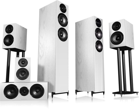Wharfedale Diamond 12.4 - Vloerstaande luidsprekers - Klartity TM drivers– Krachtige audioprestaties - Wit (per paar - 2 stuks) van Wharfedale — afbeelding 5