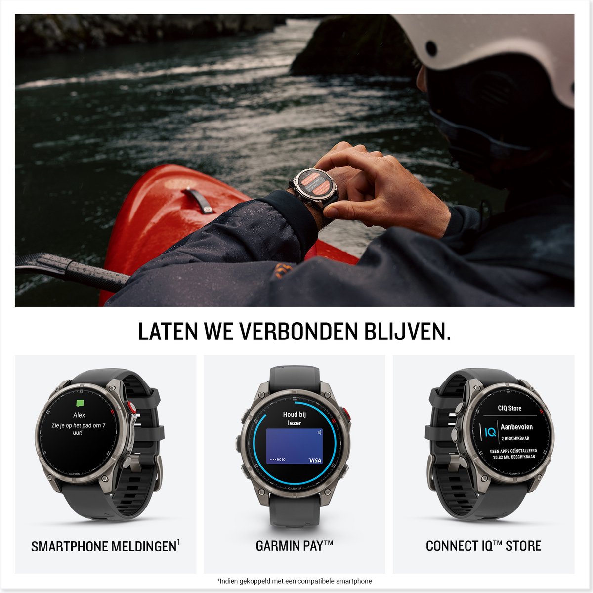 Garmin fenix 8 Pro: premium smartwatch met satellietconnectiviteit thumbnail 7