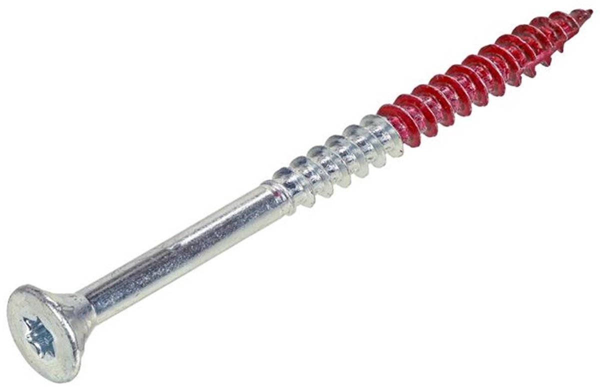 Rotadrill - Unischroef - Torx 20 Platkop - 4 x 60mm - Voldraad - Verzinkt (200 stuks)