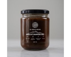 Shilajit Seamoss Gel – Superfood - 100% Puur & Getest - Shilajit Resin – 100% Getest - Veganistisch - Testosterone booster - Glutenvrij