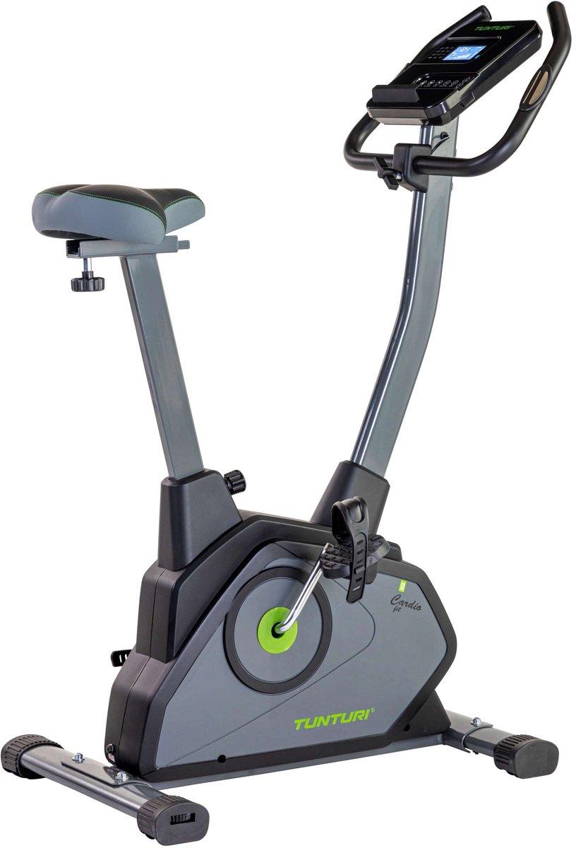 Tunturi Cardio Fit E35 Hometrainer met ergometer - Fitness fiets met 12 verschillende trainingsprogramma's