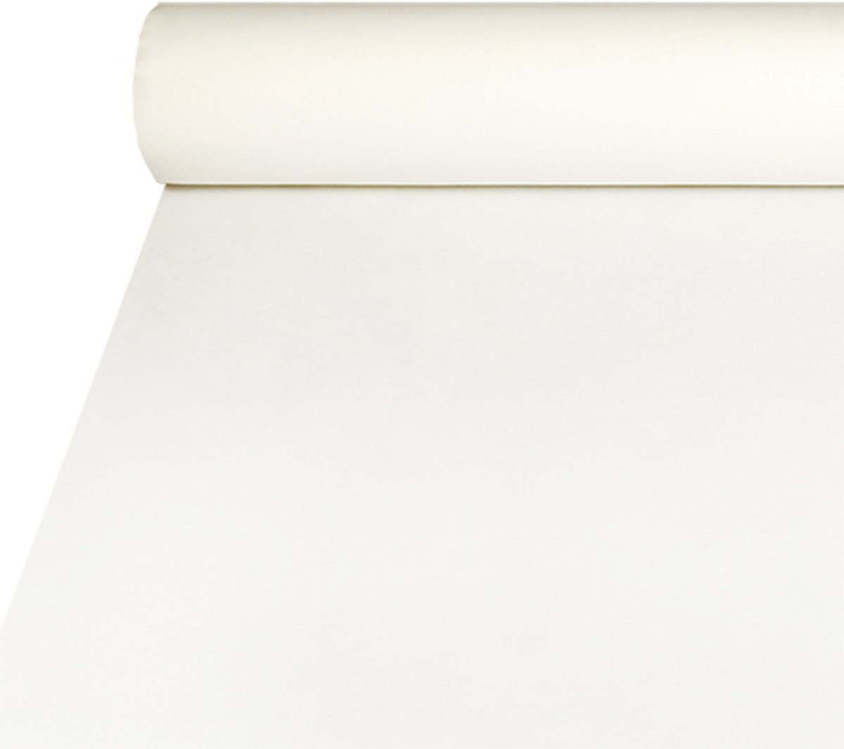 Tafelkleed, Airlaid 20 m x 1,2 m wit