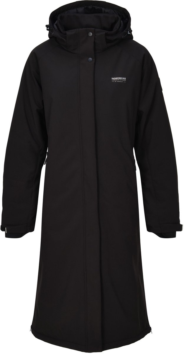 Nordberg Gertrude Softshell Outdoorjas Dames Zwart