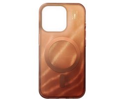 iDeal of Sweden Clear Case geschikt voor MagSafe geschikt voor iPhone 16 Pro Max - Mocha Mousse