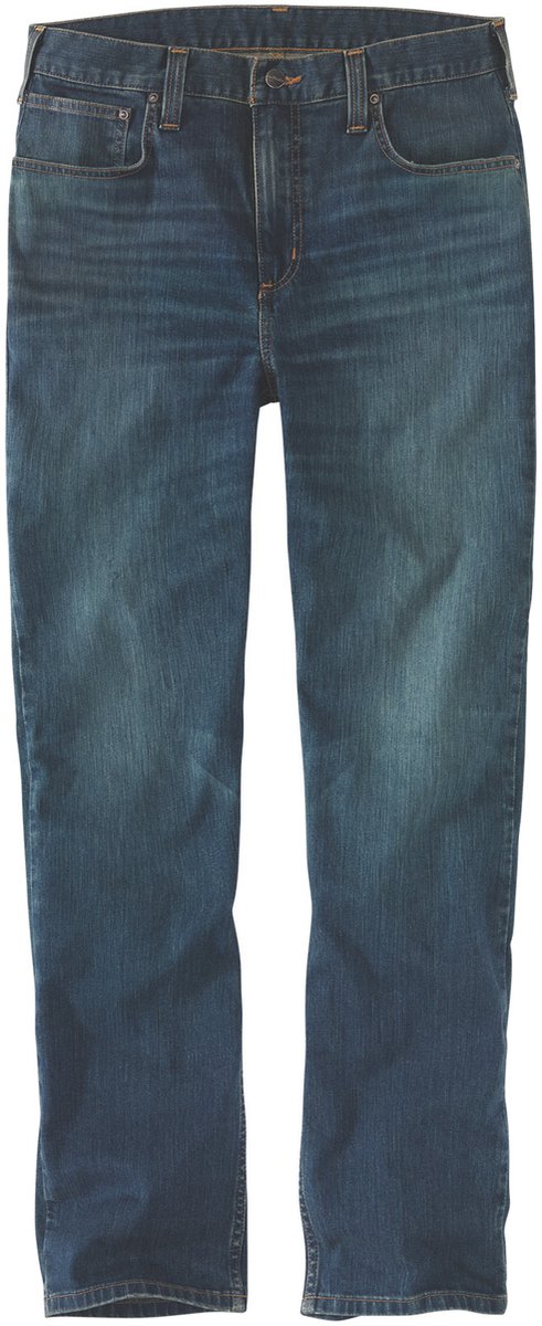Carhartt Jeans Rugged Flex Relaxed Fit Tapered Jean Canyon-W33-L36 Blaus