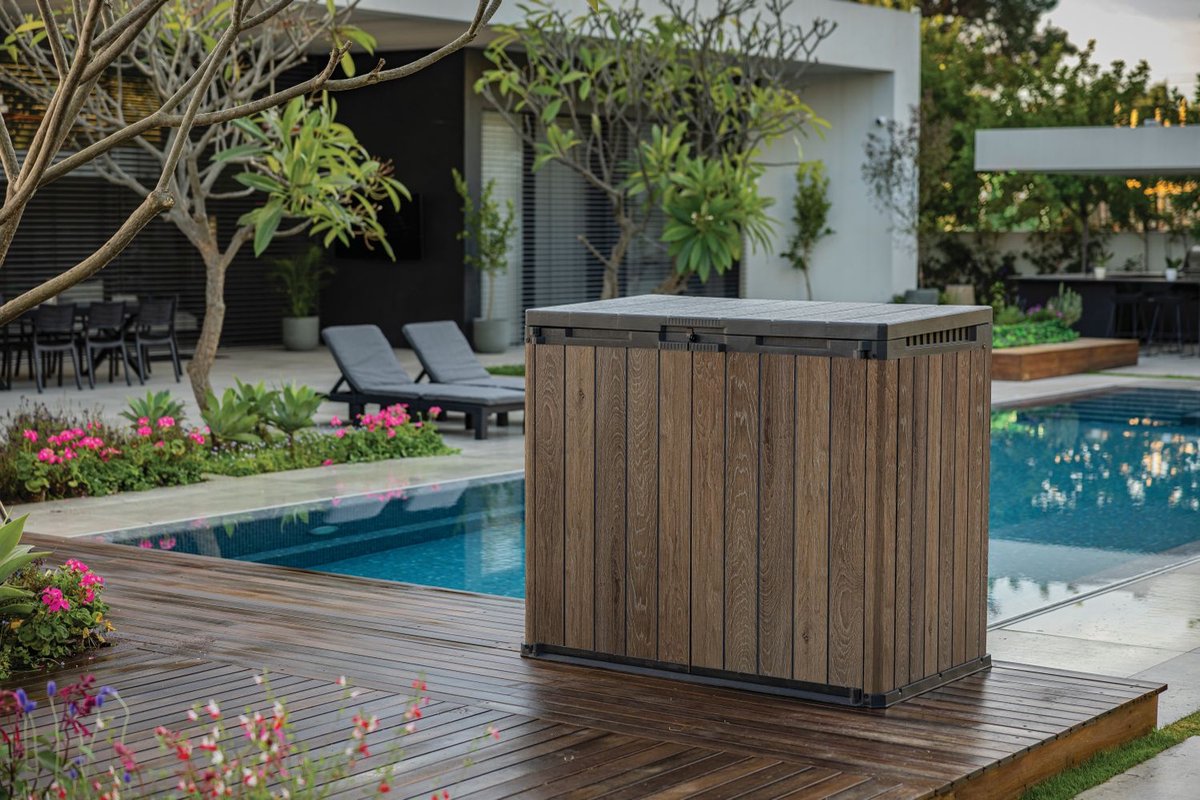 Keter Store It Out Darwin Coffre de rangement - 1100L - 141x82x117,5 cm