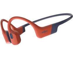 Shokz OpenSwim Pro USB-C Waterdichte Sporthoofdtelefoon - Bone Conduction Hoofdtelefoon - Open-ear - Bleutooth & MP3 - Rood