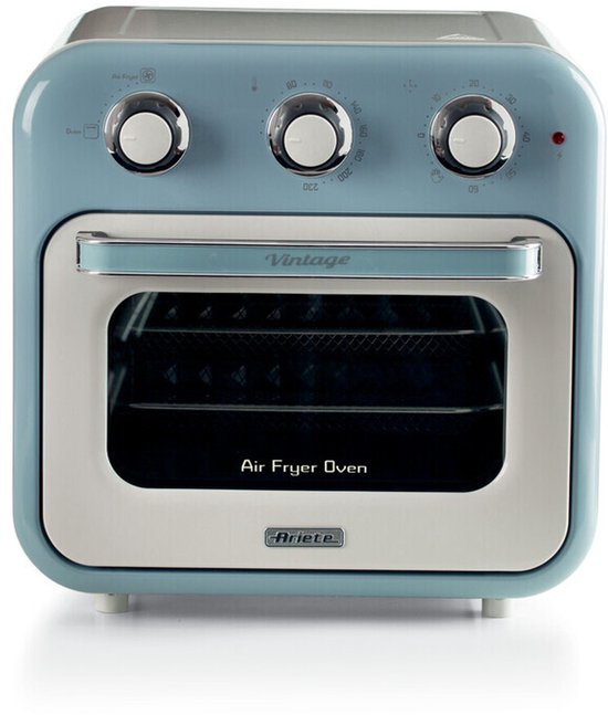 Ariete Vintage Airfryer & Oven 16L Lichtblauw 1400W - Ariete - €134,76